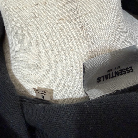 Essentials Black Hoodie - Picture 3 of 4